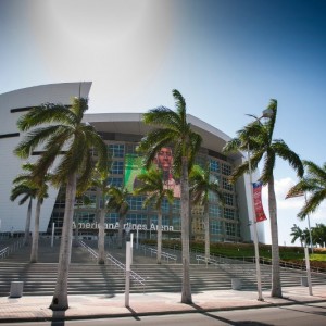 Downtown-Miami-American-Airlines-Arena-Entrance-exterior-Wide