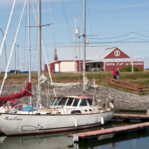 Marina de Matane et centre d’art le Barachois © Le Québec maritime-Jean-Pierre Huard