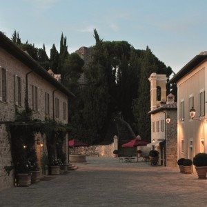 Borgo avenue at Castiglion del Bosco